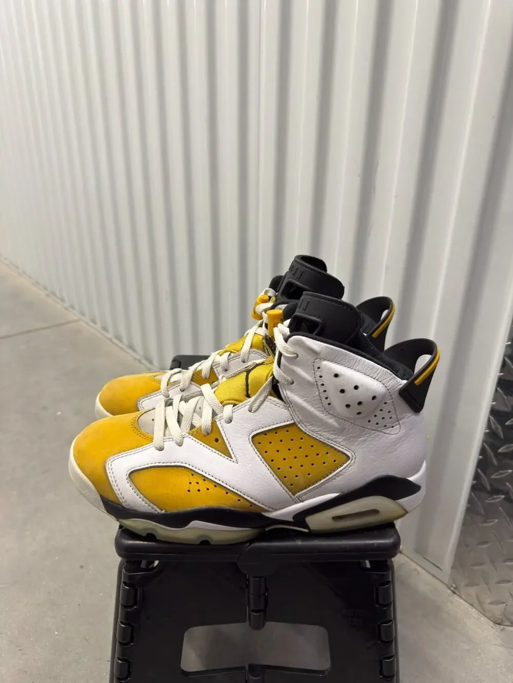 Nike Air Jordan 6 Yellow Ochre White 2024 Size 10.5 Men's - CT8529-170